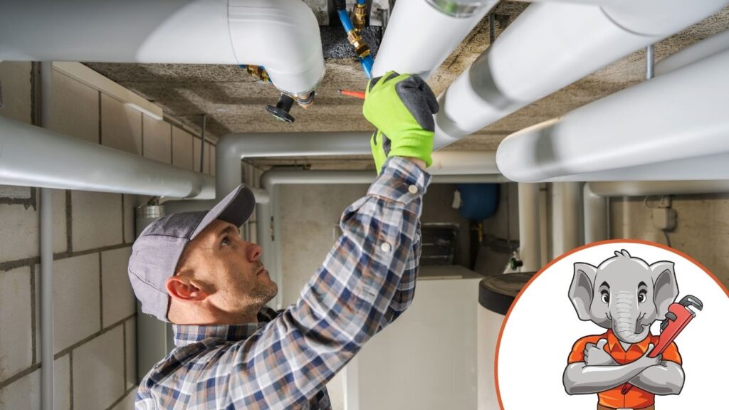 Auburn Plumbing Contractor Finishing Sanitary Pipeline Installation
